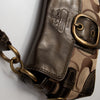 #188 Coach Shoulder Bag Brown | c. 198 | Size