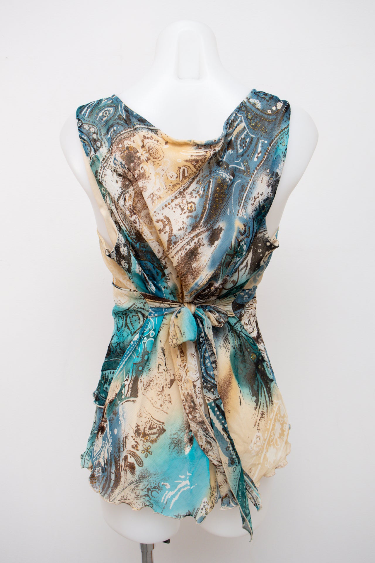 #055 Dressbarn Cami Top Blue | c. 202 | Size 12/14