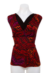 #090 East 5th Tank Top Red | c. 205 | Size 10