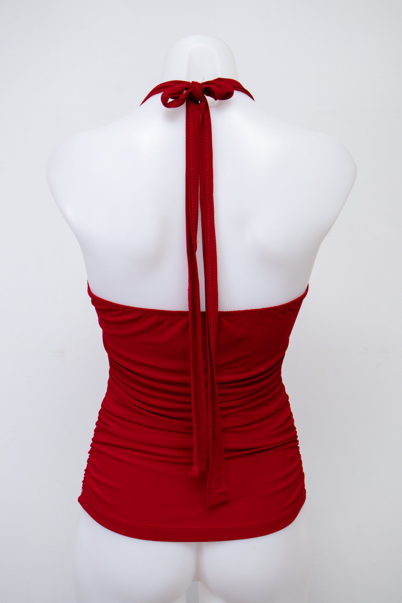 #049 Dynamite Halter Top Red | c. 200 | Size 6