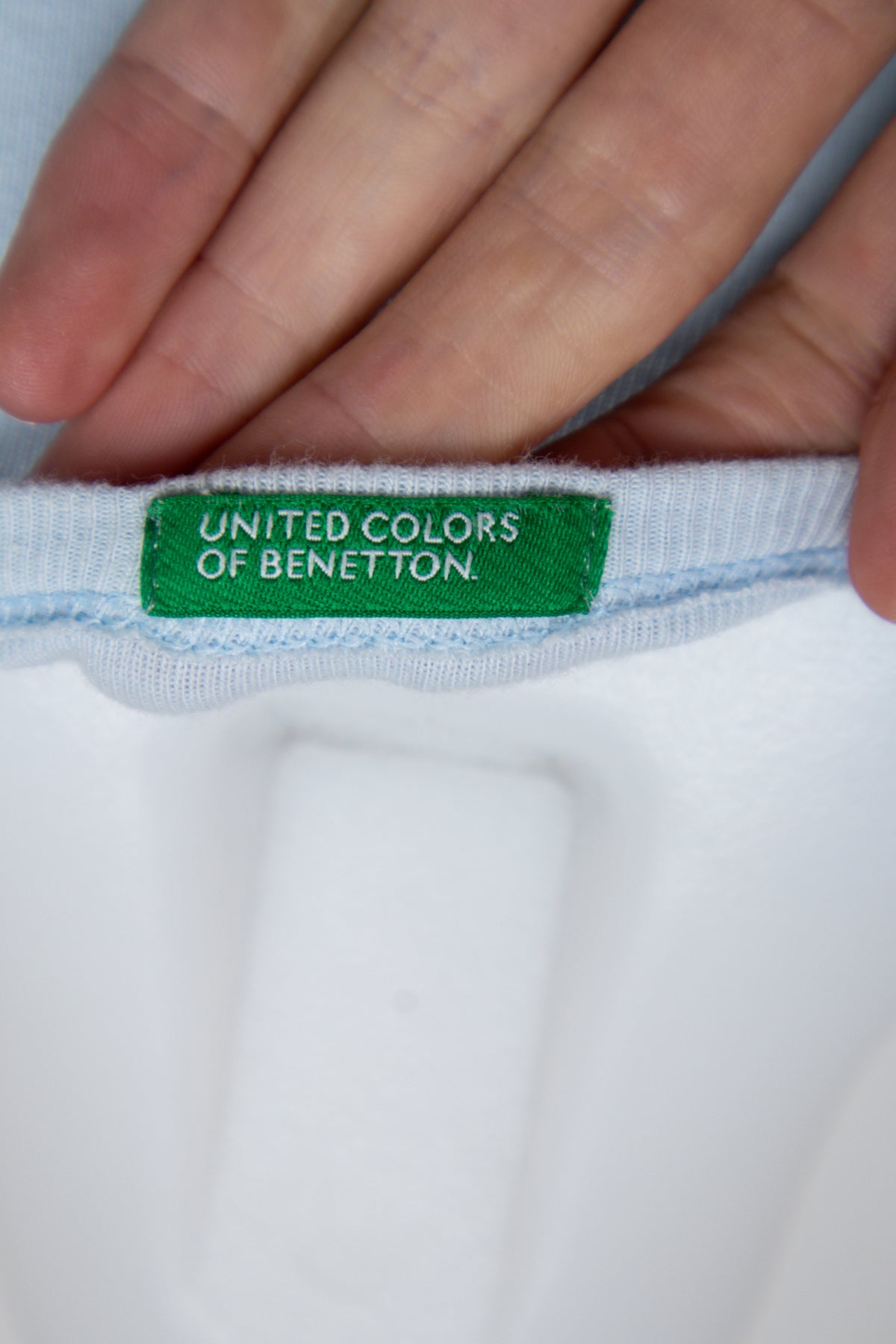 #039 United Colors Of Benetton T-shirt Blue | c. 209 | Size 8