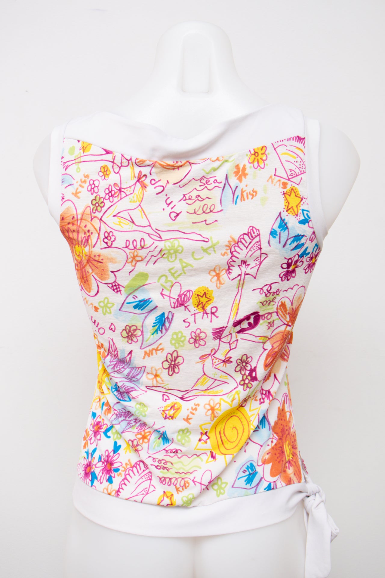 #010 Cache Cache Camisole Top White | c. 201 | Size 8