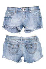 #135 So Booty Short Blue | c. 210 | Size 8