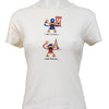 #153 Tilt T-shirt White | c. 206 | Size 12