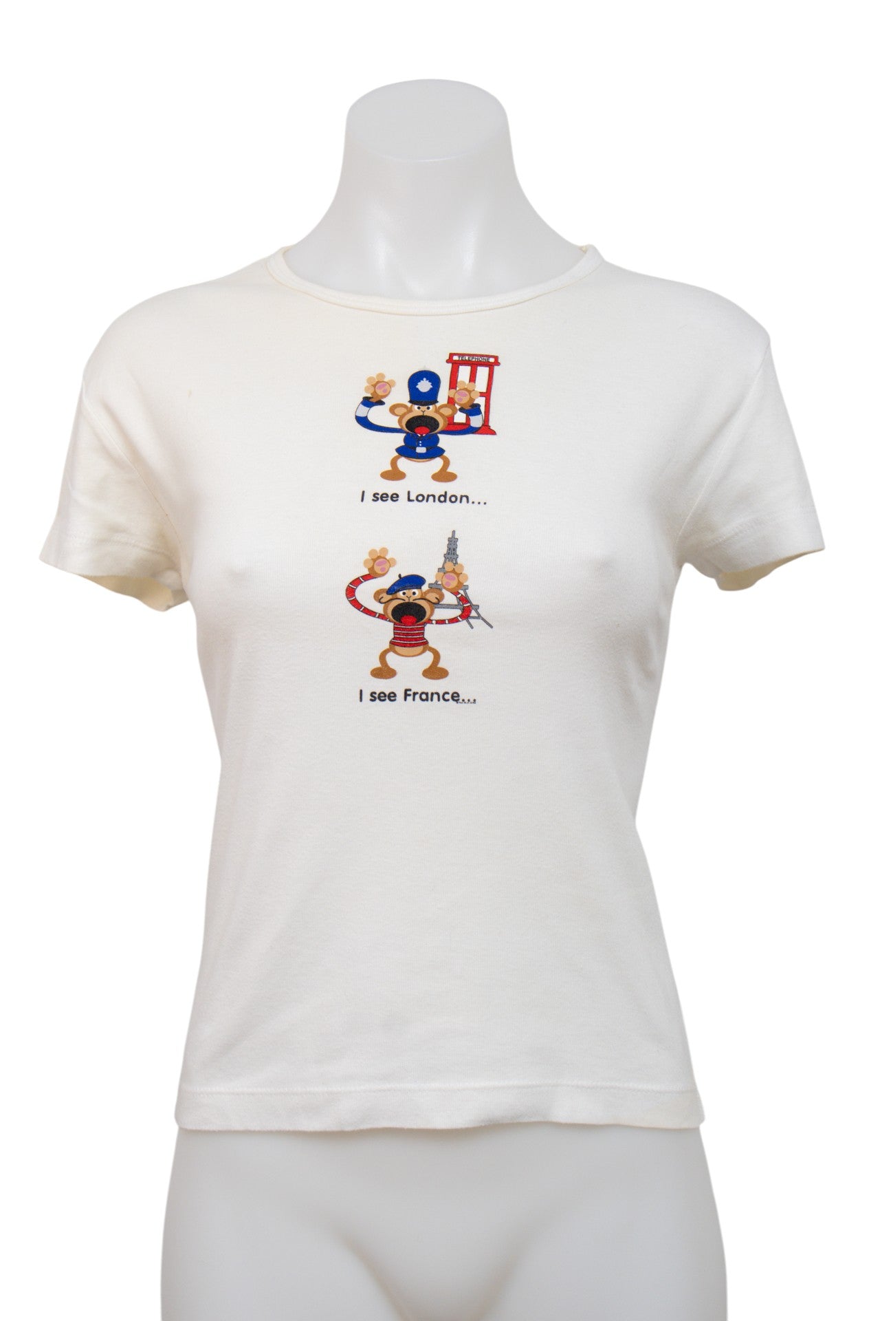 #153 Tilt T-shirt White | c. 206 | Size 12