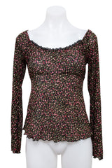 #008 Self Esteem Top Black | c. 207 | Size 8