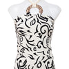 #004 Halter Top White | c. 201 | Size 8
