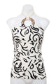 #004 Halter Top White | c. 201 | Size 8