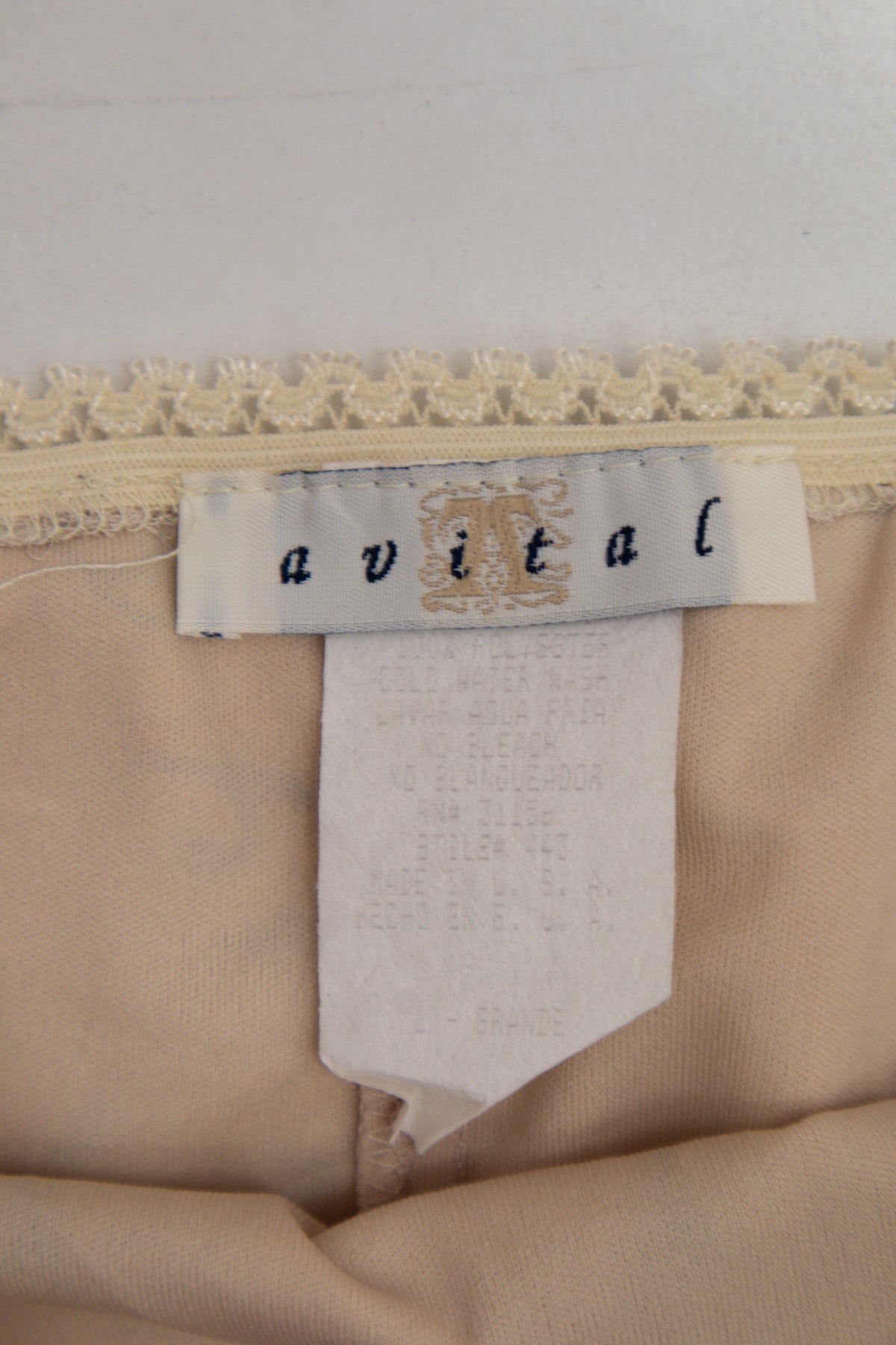 #169 Avital Skirt Beige | c. 207 | Size 6