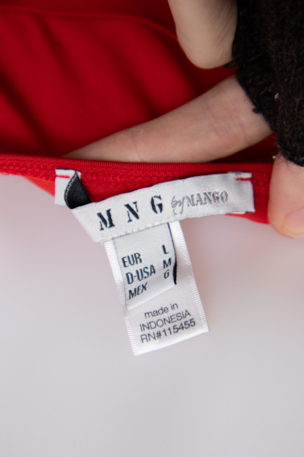 #120 Mango Cami Top Red | c. 206 | Size 8