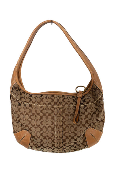#144 Coach Shoulder Bag Brown | c. 184 | Size