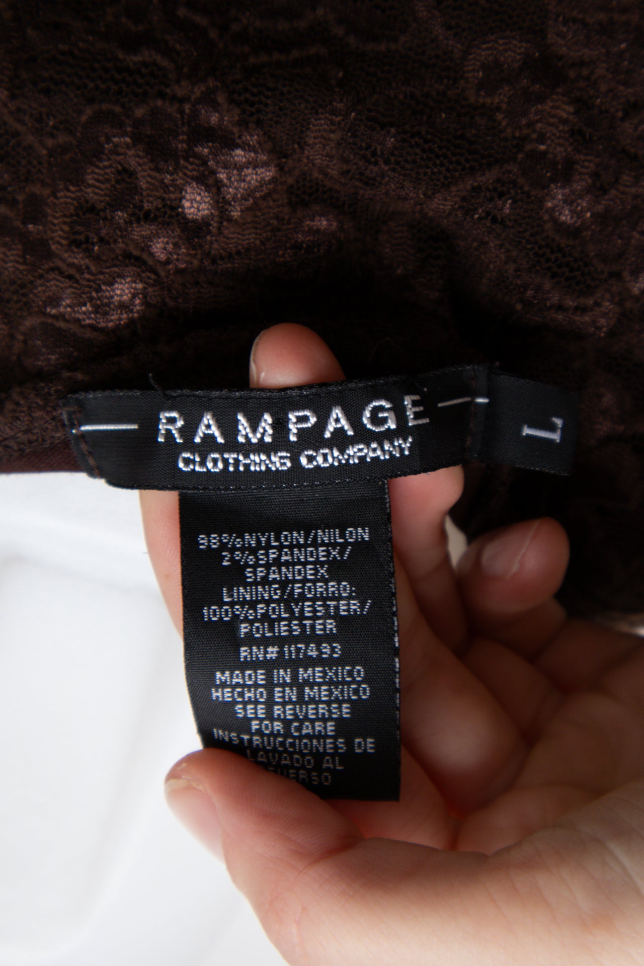#90 Rampage Camisole Top Brown | c. 198 | Size 8