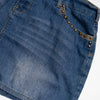 #62 Rivers Mini Skirt Blue | c. 187 | Size 12/14