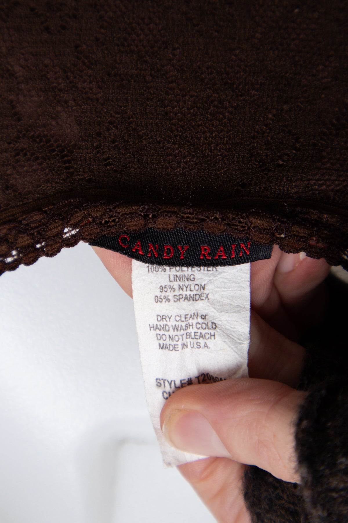 #011 Candy Rain Cami Brown | c. 209 | Size 8
