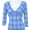 #100 Milly Top Blue | c. | Size 8
