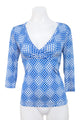 #100 Milly Top Blue | c. | Size 8