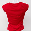 #050 United Colors Of Benetton T-shirt Red | c. 201 | Size 8