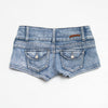 #180 Almost Famous Booty Short Blue | c. 209 | Size 8