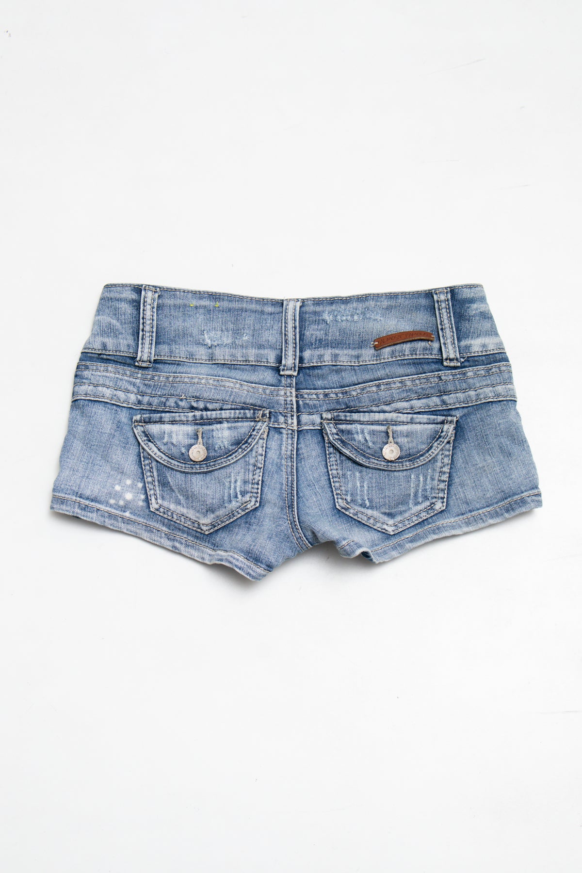#180 Almost Famous Booty Short Blue | c. 209 | Size 8