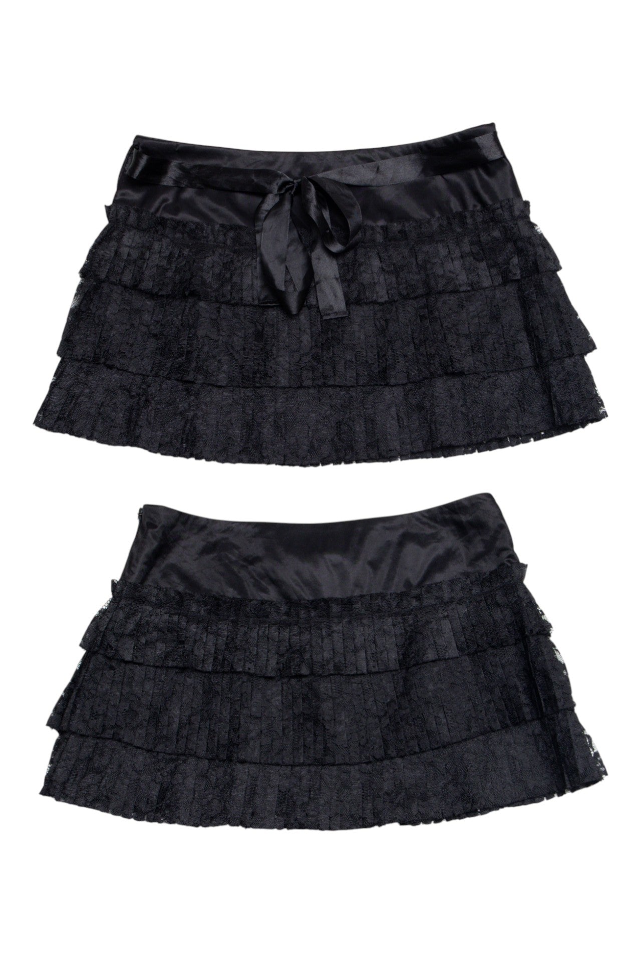 #108 Charlotte Russe Mini Skirt Black | c. 210 | Size 6