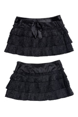 #108 Charlotte Russe Mini Skirt Black | c. 210 | Size 6