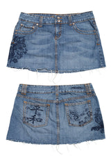 #170 Taviani Mini Skirt Blue | c. 209 | Size 8/10
