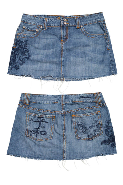 #170 Taviani Mini Skirt Blue | c. 209 | Size 8/10