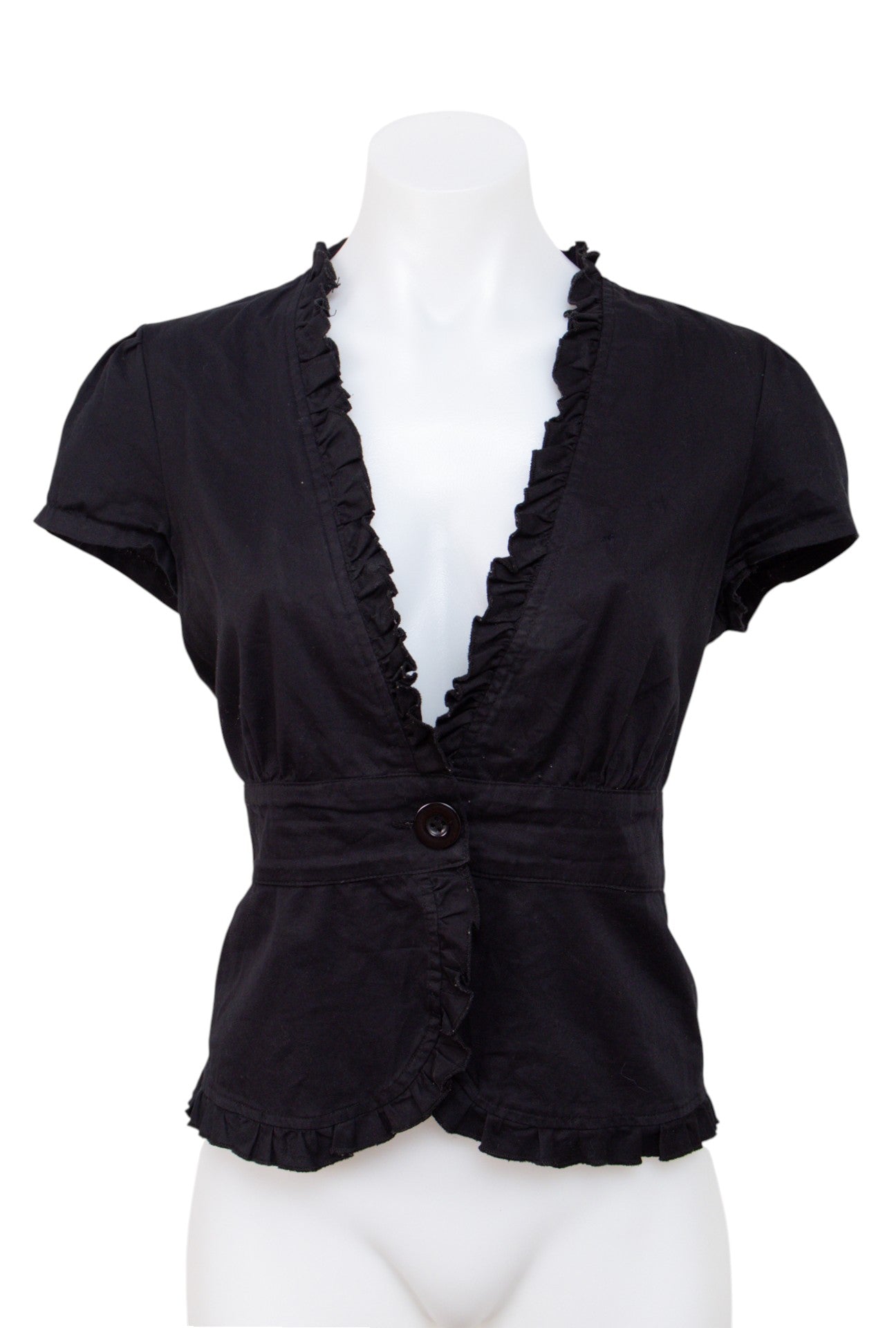 #105 Poetry Camisole Top Black | c. 200 | Size 10/12