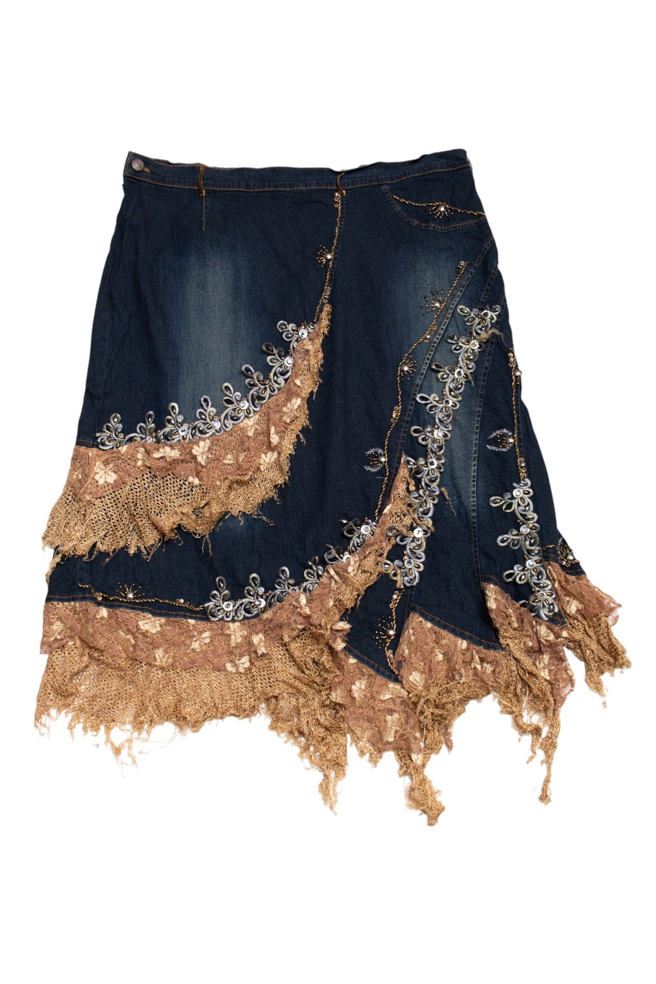 #118 Pegasus Woman Skirt Blue | c. 193 | Size 16