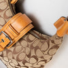 #204 Coach Shoulder Bag Brown | c. 194 | Size