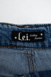#194 L.e.i. By Ashley Rousse Booty Short Blue | c. 209 | Size 10