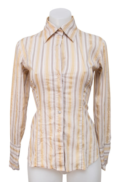 #104 New York & Company T-shirt Beige | c. 199 | Size 8
