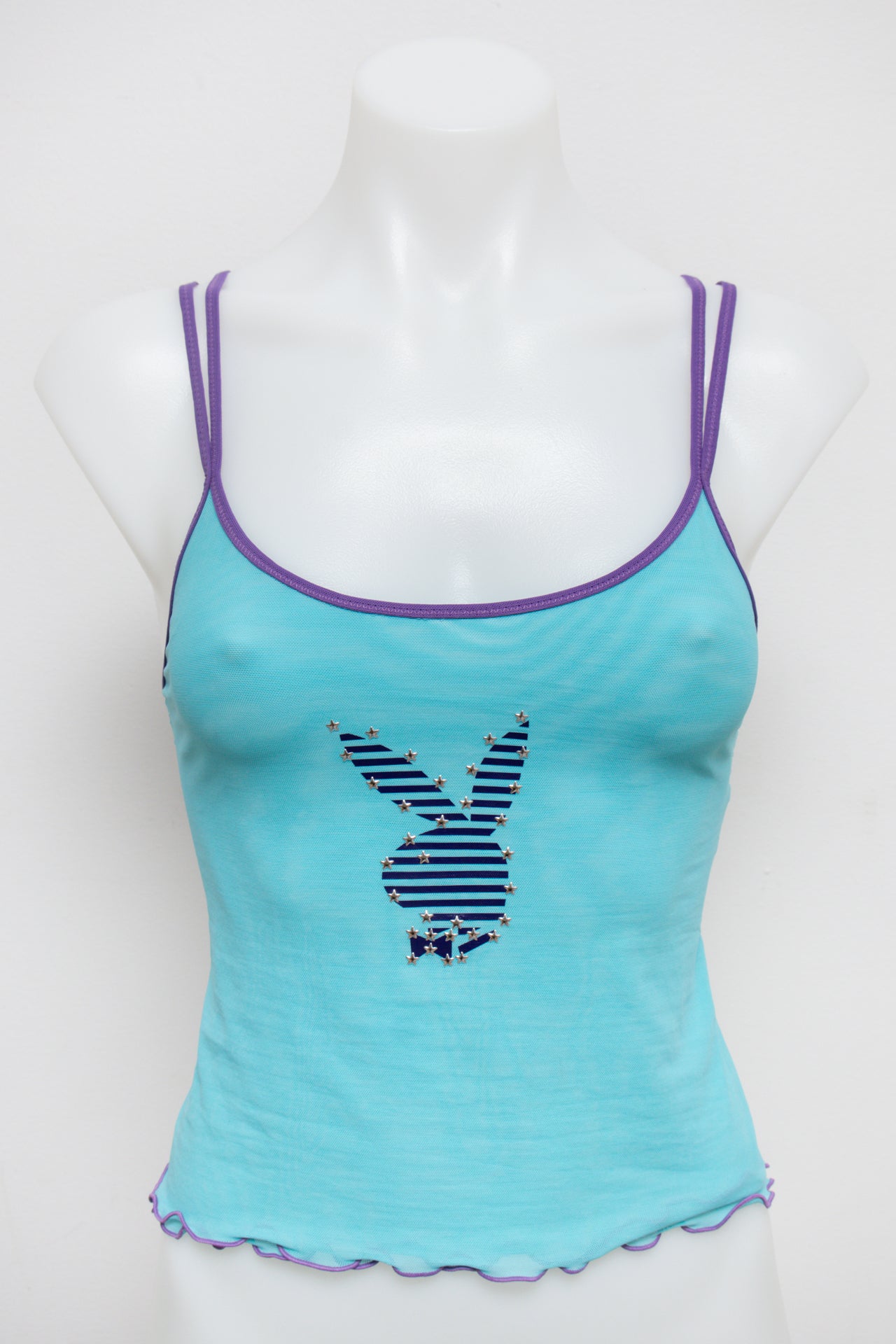 #09 Playboy Intimates Camisole Top Blue | c. 185 | Size 12