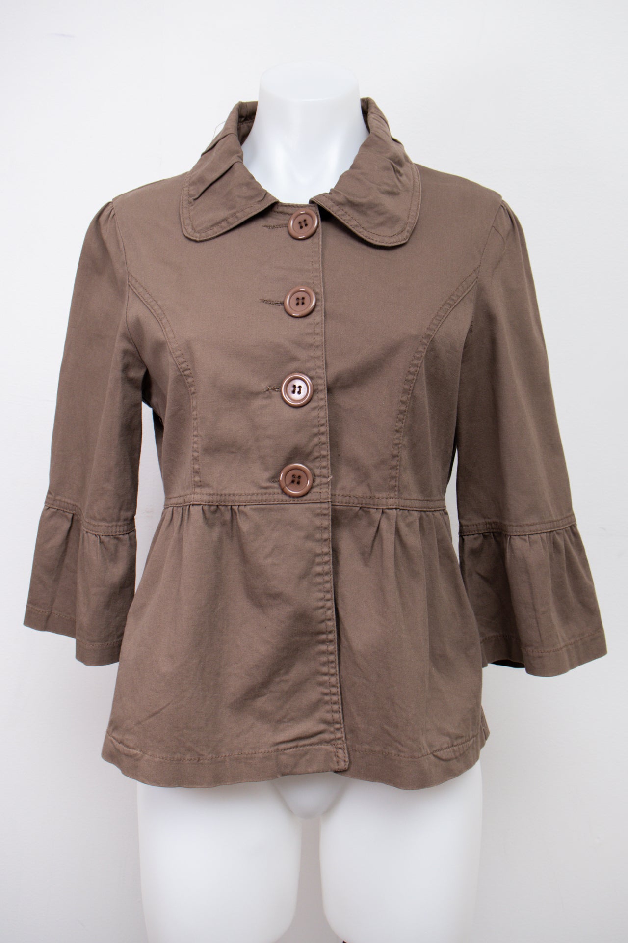 #135 Evolutif T-shirt Brown | c. 198 | Size 8