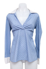 #055 Oh!mamma Long Sleeve Blue | c. 214 | Size 10