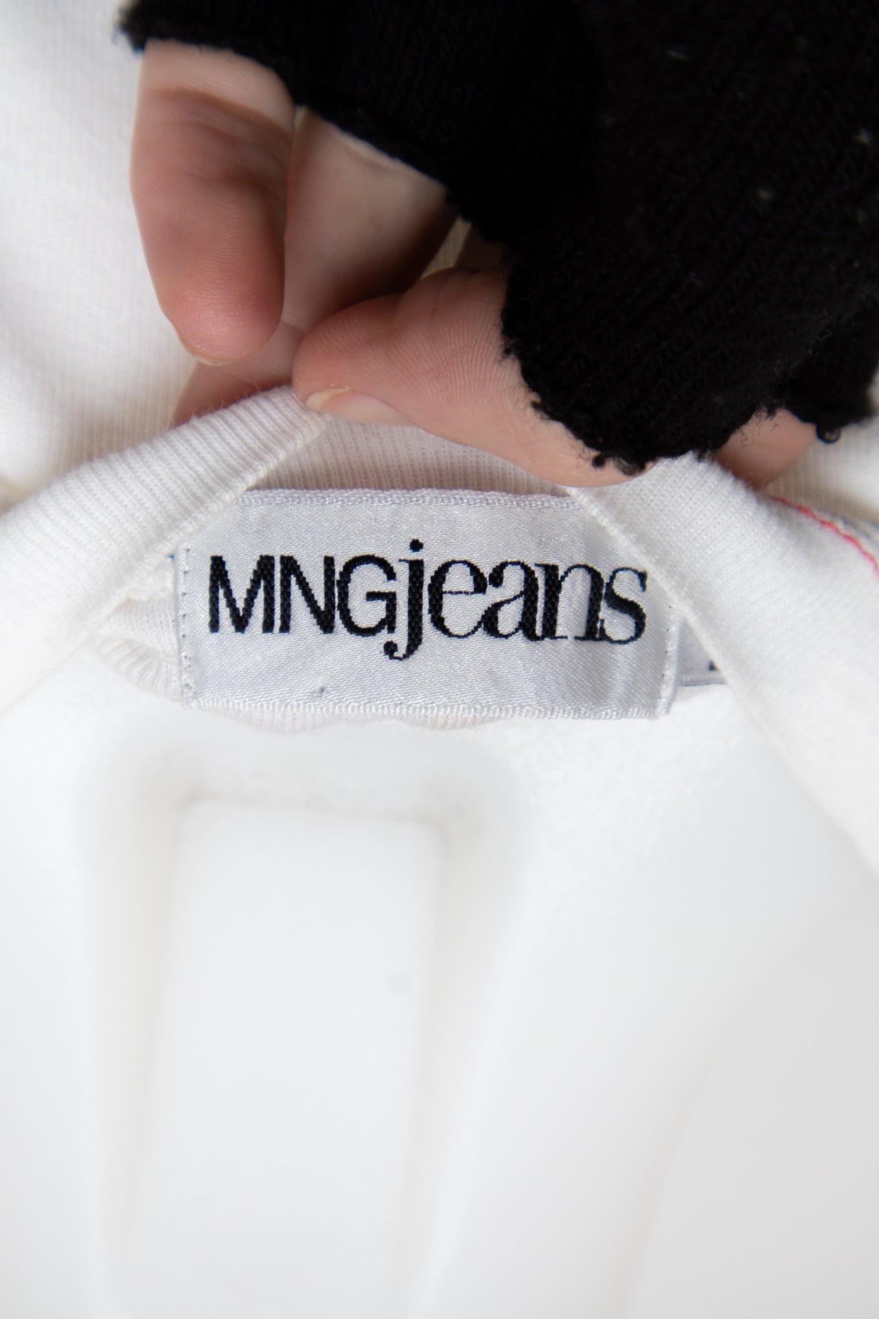 # Mng Jeans Tank Top White | c. 193 | Size 10
