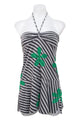 #099 Halter Top Gray | c. 206 | Size 8