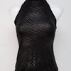 #038 Celine By Champion Halter Top Black | c. 199 | Size 8