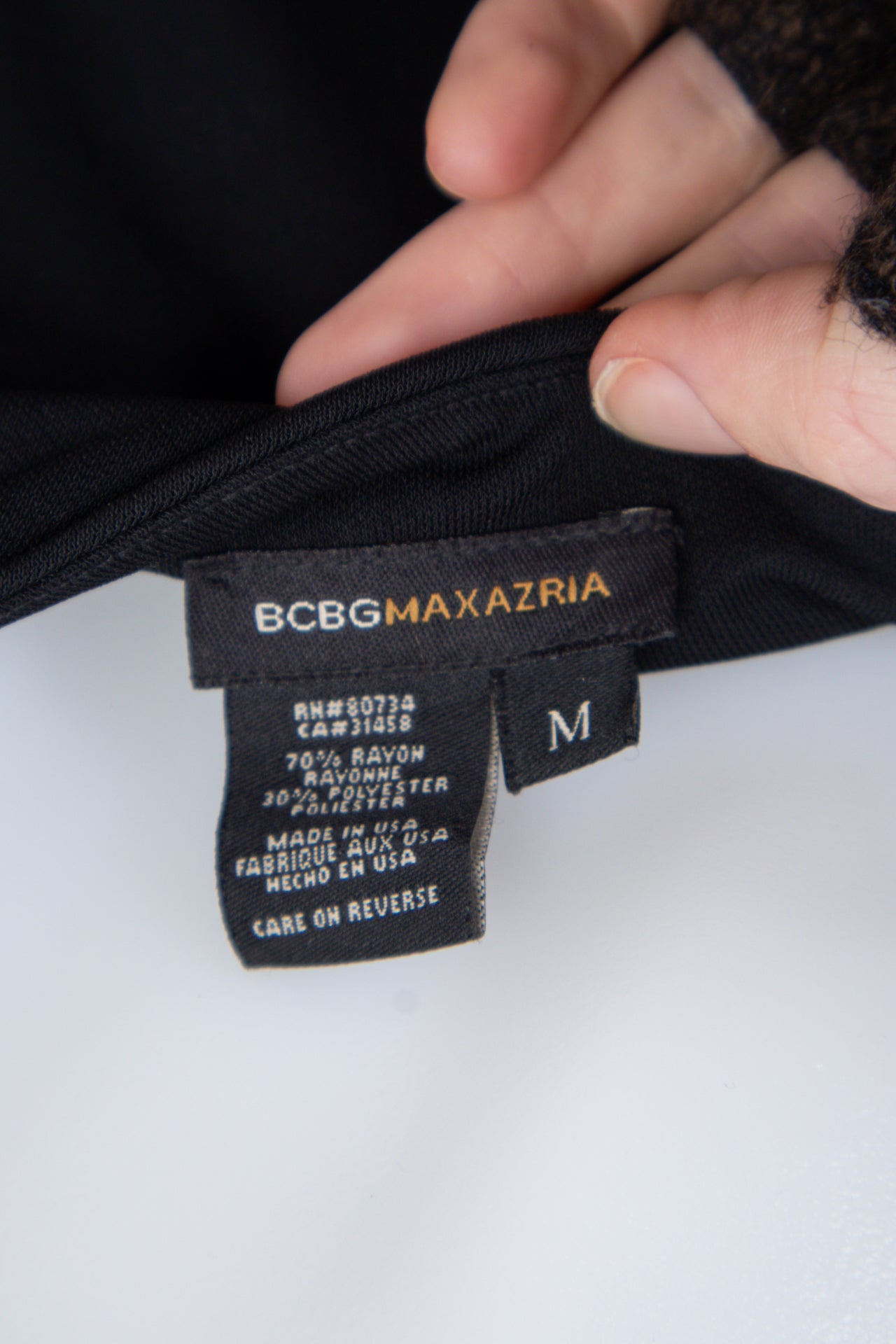 #061 Bcbgmaxazria Tank Top Black | c. 200 | Size 10