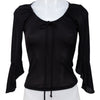 #039 A. Byer T-shirt Black | c. 201 | Size 6