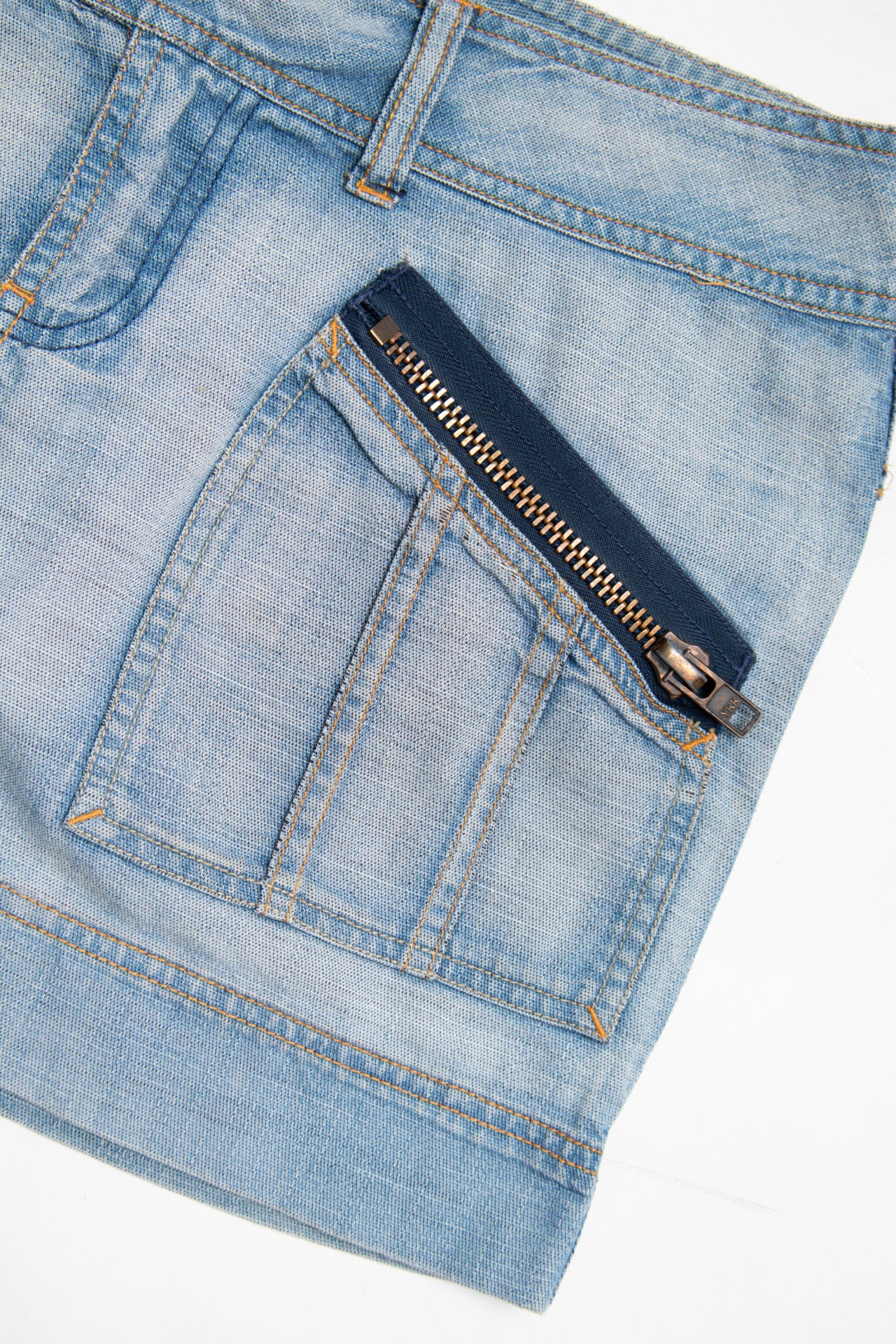 #74 Pepe Jeans London Mini Skirt Blue | c. 179 | Size 10
