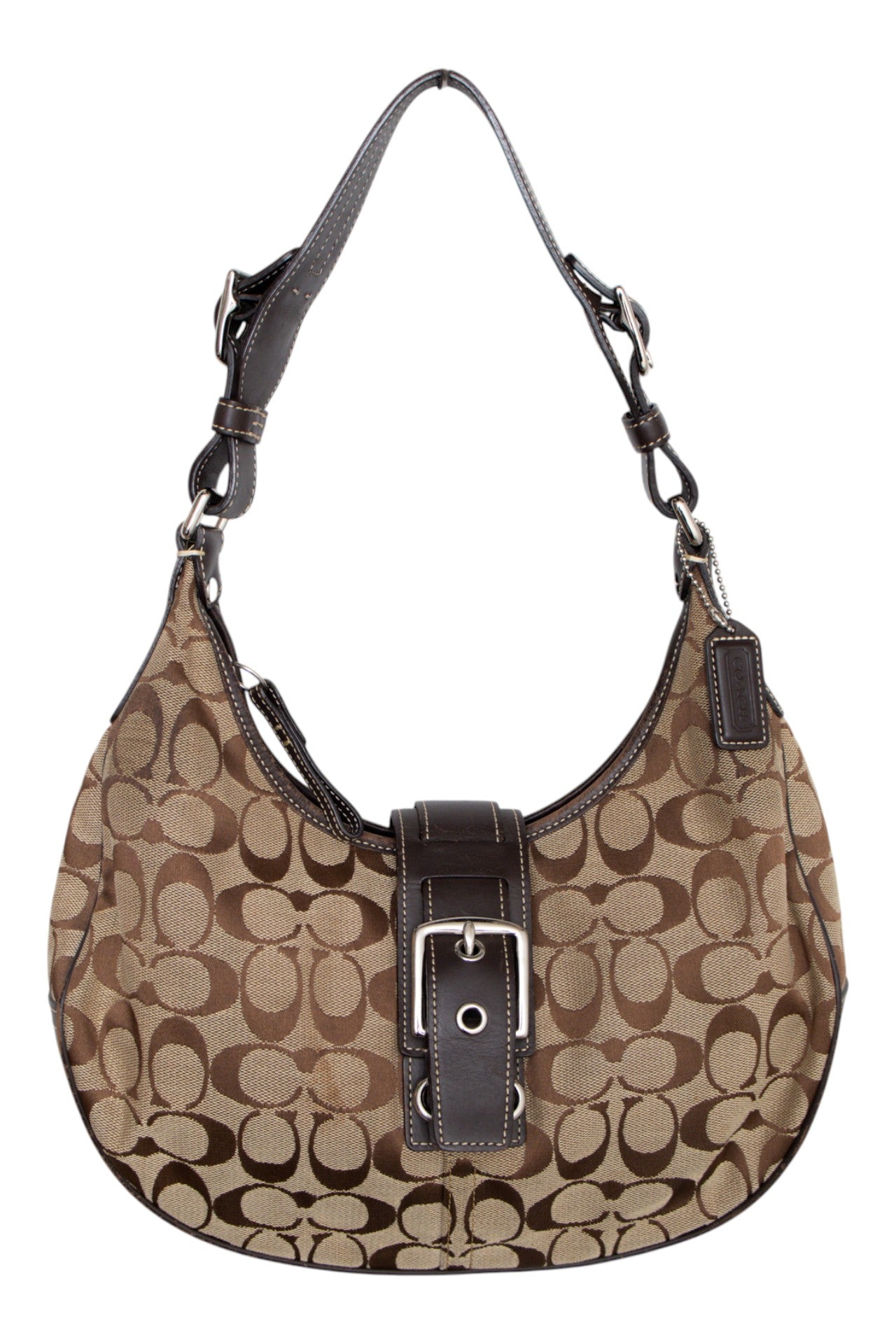 #188 Coach Shoulder Bag Brown | c. 202 | Size