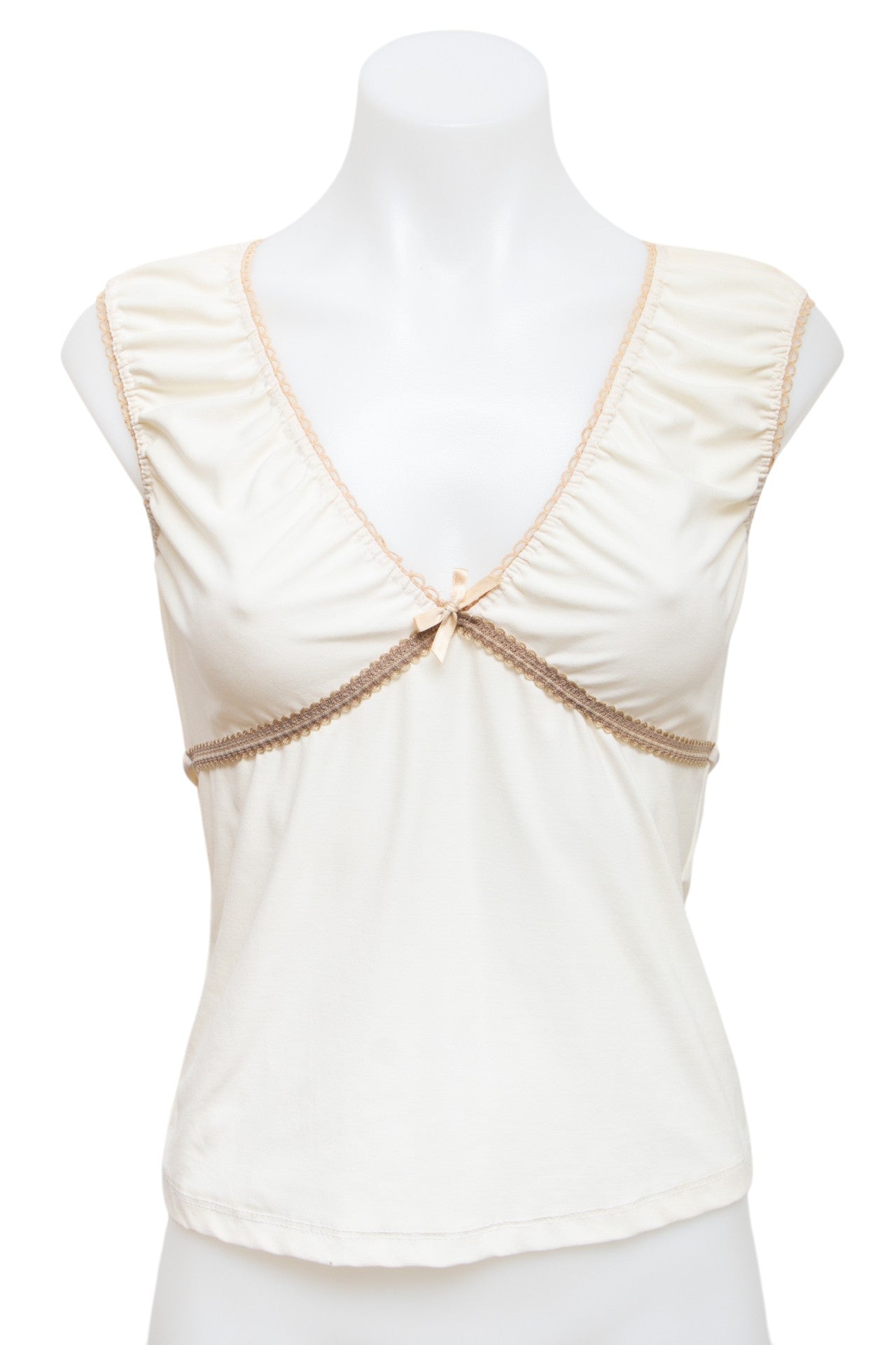 # Rave Cami Top White | c. 194 | Size 10