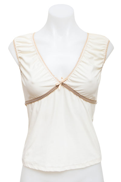 # Rave Cami Top White | c. 194 | Size 10