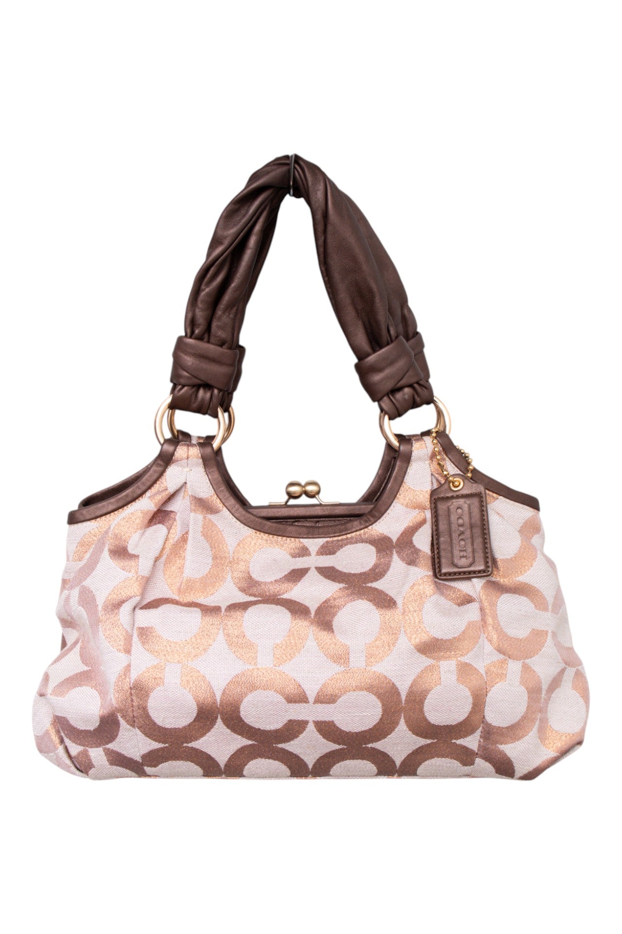 #211 Coach Shoulder Bag Brown | c. 199 | Size