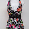 #056 Deb Halter Top Black | c. 201 | Size 8