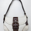 #178 Coach Shoulder Bag White | c. 202 | Size