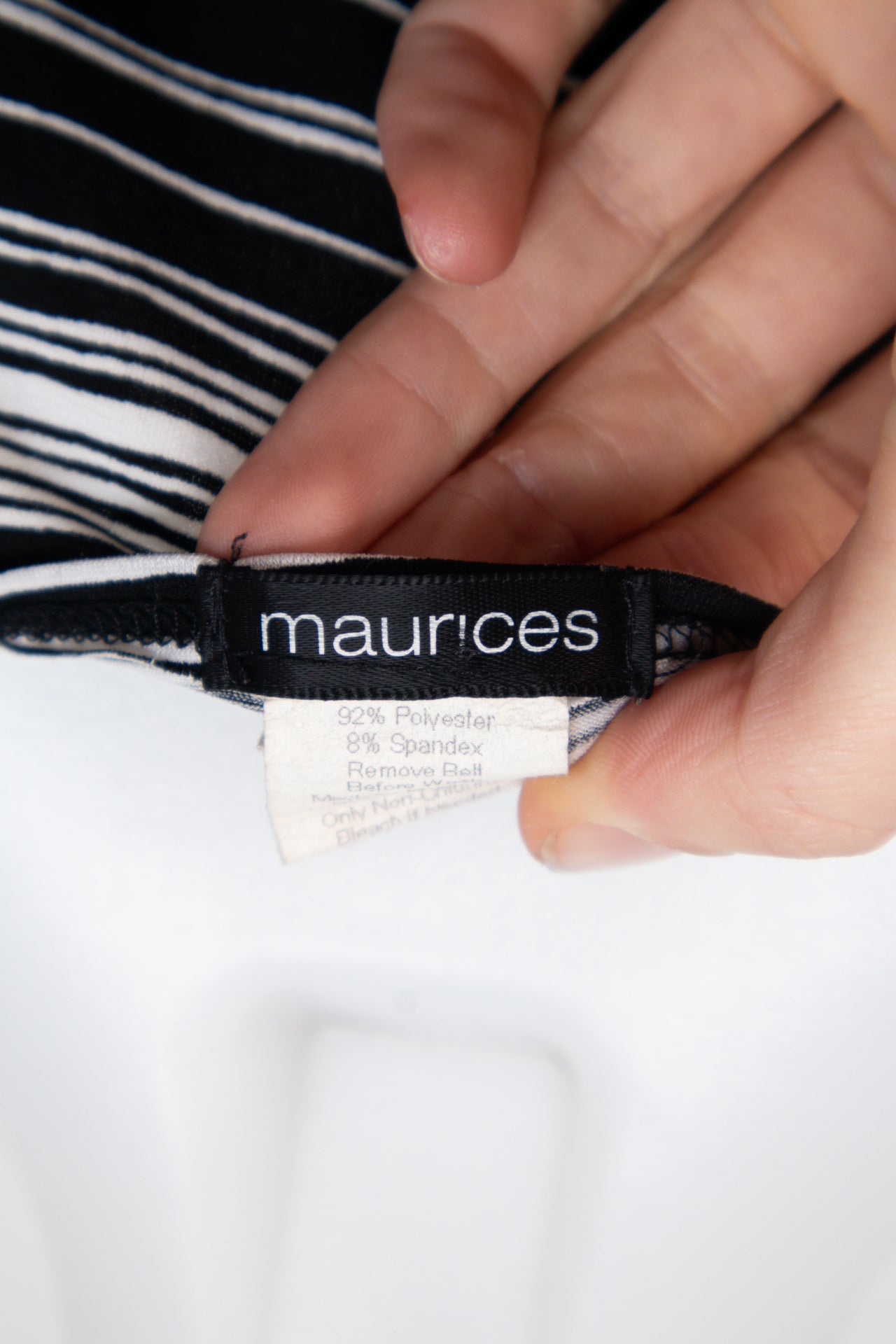 #112 Maurices T-shirt Black | c. | Size 8
