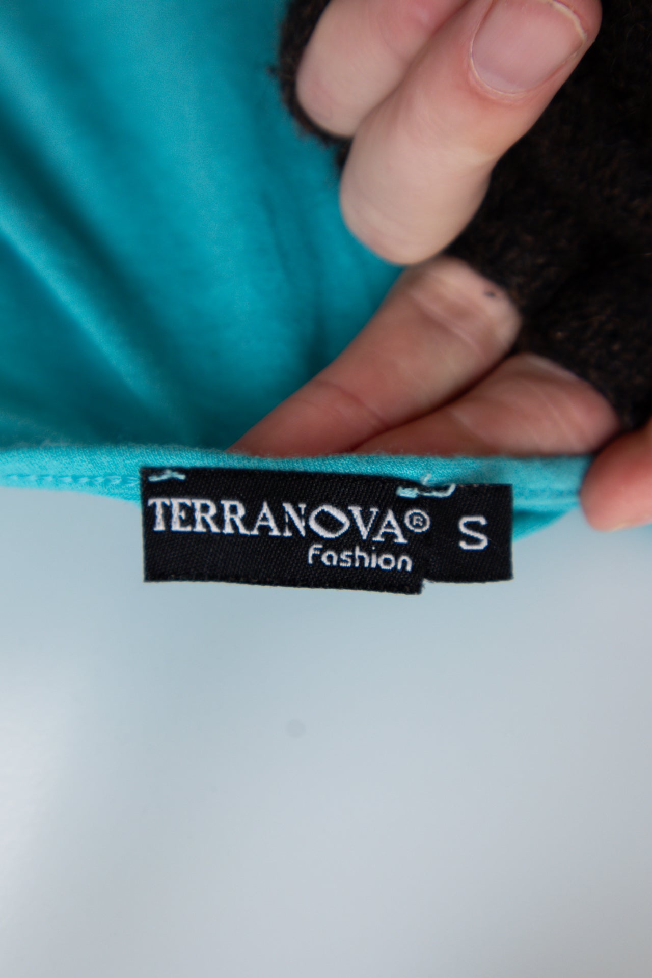 #215 Terranova Halter Top Blue | c. 199 | Size 8