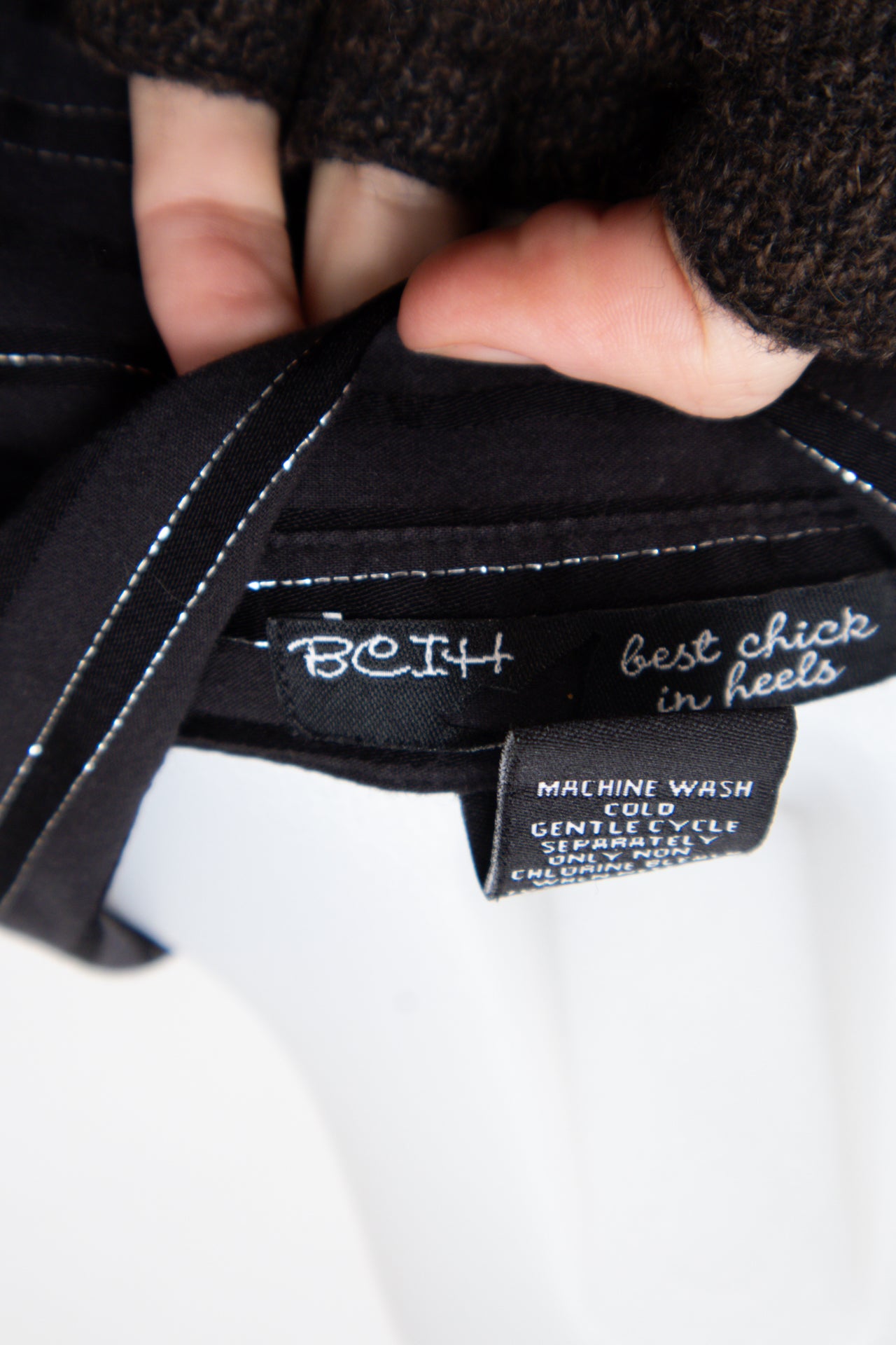 #069 Bcbg T-shirt Black | c. | Size 10/12